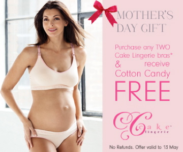 Mother's Day Gift at Cake Lingerie
