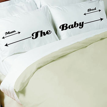 Baby Bed Hogger Pillowcases by Twisted twee homewares